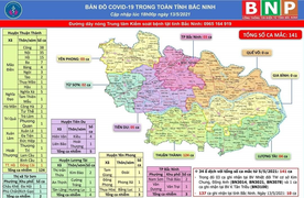 Ngày 13/5, Bắc Ninh thêm 10 ca dương tính SARS-CoV-2 ở huyện Thuận Thành