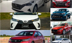Phân khúc sedan hạng B: Cuộc đua doanh số của Hyundai Accent và Toyota Vios