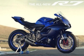 Hé lộ hình ảnh Yamaha YZF-R7 2021 trước ngày ra mắt