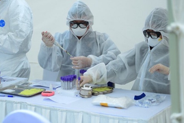 Thêm 6 ca mắc COVID-19 mới, 5 người liên quan bệnh viện K