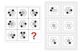 Thử thách IQ: Tìm được hết quy luật của chuỗi hình này thì bạn rất đáng gờm đấy
