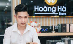 Chủ cửa hàng Nguyễn Trọng Trung tư vấn cách chọn điện thoại cũ chất lượng