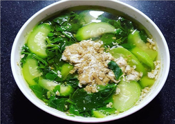 Món ngon mỗi ngày: Canh cua mướp mồng tơi