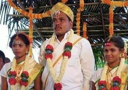 Cưới 2 chị em ruột cùng lúc, chú rể bị cảnh sát tóm ngay trong hôn lễ