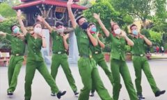 Điệu nhảy 'Tôi đi bầu cử' của sinh viên Học viện Cảnh sát gây sốt cộng đồng mạng