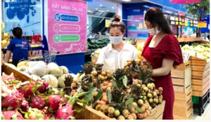 Vải tươi bắt đầu lên kệ Co.opmart