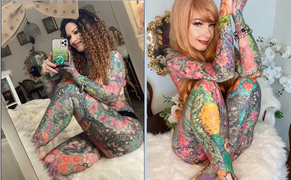 Quý bà 55 tuổi chi gần 1 tỷ đồng xăm kín toàn thân