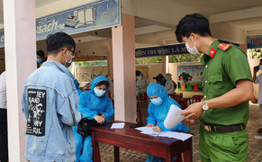 Đà Nẵng ghi nhận 1 ca mắc COVID-19 mới là cán bộ công an