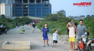 Video: Bất chấp lệnh cấm, nhiều người Hà Nội vẫn tụ tập thả diều