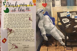 Bé 12 tuổi viết thư xúc động gửi bố mẹ 'trực chiến' nhiều ngày ở Bệnh viện K