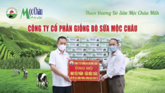 Hơn 50.000 sản phẩm sữa Mộc Châu Milk đến tâm dịch Vĩnh Phúc, Bắc Giang, Sơn La