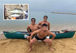 Trốn COVID-19, 3 người Nhật Bản đến hoang đảo sống như Robinson 