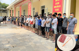 Bắt quả tang 40 thanh niên tụ tập sử dụng ma túy trong quán karaoke ở Thanh Hoá