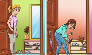 Thử tài quan sát: Cô gái nào đang nuôi chó?