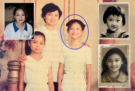 Dân mạng phát sốt với loạt ảnh thời thơ ấu và hoa niên của Châu Tấn