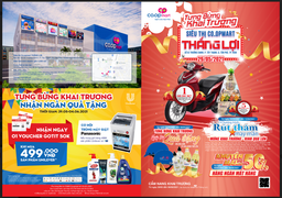 Siêu thị Co.opmart và TTTM Thắng Lợi giảm giá sốc nhân dịp mở cửa
