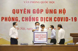 Văn phòng Quốc hội ủng hộ 350 triệu đồng cho Quỹ phòng, chống dịch COVID-19