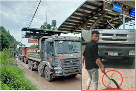 Nhân viên trạm BOT ở Đồng Nai bị tài xế đuổi chém