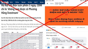 Thông tin về 'cắt điện luân phiên' ở Hà Nội là không chính xác