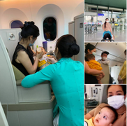 Tình người ấm áp trên chuyến bay của Vietnam Airlines