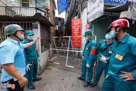 TP.HCM lại phong tỏa khu Mả Lạng vì liên quan ca dương tính SARS-CoV-2