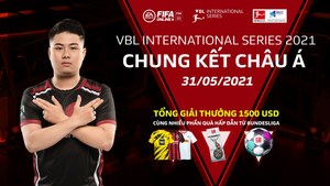 Chung kết Châu Á VBL International Series 2021: Đại diện Việt Nam về nhì