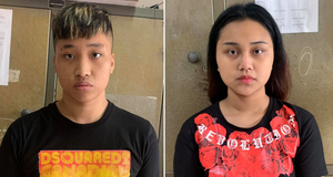 Bắt đôi nam nữ dí dao vào cổ tài xế Grab, cướp xe máy