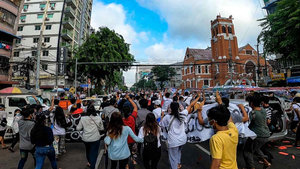 Biểu tình lại bùng nổ ở Myanmar