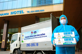 Đội tuyển bóng đá quốc gia bổ sung sữa Vinamilk khi thi đấu tại Dubai