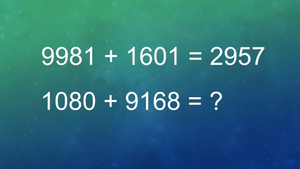 Bài toán chỉ người có IQ cao mới giải được 