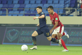 Indonesia cầm hoà Thái Lan, giành điểm đầu tiên ở vòng loại World Cup