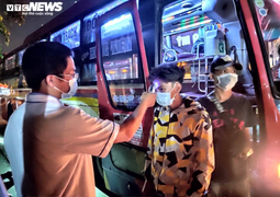 Đồng Nai lập chốt kiểm soát dịch giữa đêm, người từ TP.HCM về phải khai báo y tế