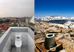 Toilet lộ thiên view 'chill khó cưỡng' nhưng dám đi hay không lại là chuyện khác