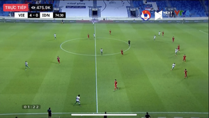 Trận đấu Việt Nam - Indonesia xác lập kỷ lục người xem trên Internet