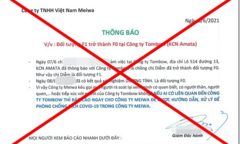 Đồng Nai yêu cầu thu hồi thông tin F1 thành F0 trong khu công nghiệp Amata