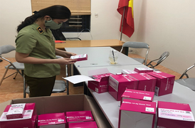 Thêm lô kit test nhanh COVID-19 lậu bị bắt giữ