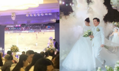 6 đám cưới xa xỉ bậc nhất Vbiz: Sắm cả màn hình lớn để cổ vũ tuyển Việt Nam