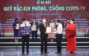 Tập đoàn BRG cùng SeABank ủng hộ 20 tỷ cho Quỹ vaccine phòng chống COVID-19