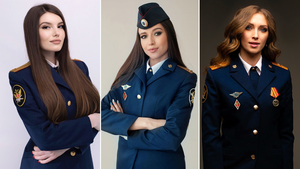 Nhan sắc quyến rũ của ứng viên cuộc thi Hoa khôi quản ngục Nga