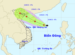 Vùng áp thấp gây mưa lớn diện rộng từ miền Bắc đến miền Trung