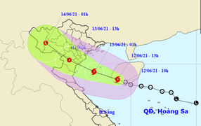 Áp thấp nhiệt đới mạnh lên thành bão, Bắc Bộ bắt đầu mưa lớn