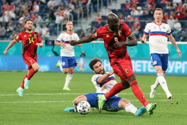 Kết quả EURO 2020: Lukaku ghi cú đúp, Bỉ thắng đậm Nga