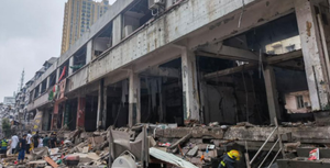 Video: Nổ khí gas tại khu dân cư Trung Quốc, 11 người chết