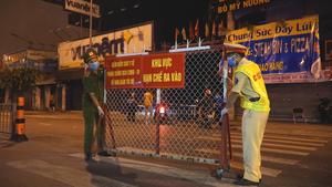 Video: Gỡ bỏ chốt kiểm soát dịch COVID-19 tại cửa ngõ ra vào quận Gò Vấp