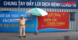 Video: Dùng thùng container chống nóng tại các chốt kiểm dịch ở Thái Nguyên