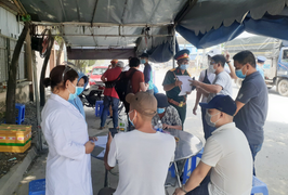 Kiểm soát người lao động đến từ vùng dịch đang làm việc tại Đồng Nai