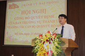 Hai tân Phó Bí thư Quận ủy 9X ở Hải Phòng là ai?