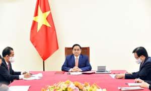 Thủ tướng đề nghị Đức hợp tác chuyển giao công nghệ vaccine COVID-19