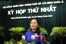 Bà Nguyễn Thị Lệ tái đắc cử Chủ tịch HĐND TP.HCM nhiệm kỳ mới