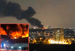 Cháy lớn tại Khu công nghiệp Sóng Thần, Bình Dương